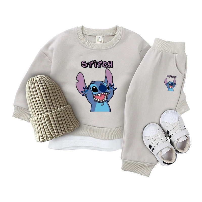 3 Piece Stitch Knitted Autumn Tracksuit