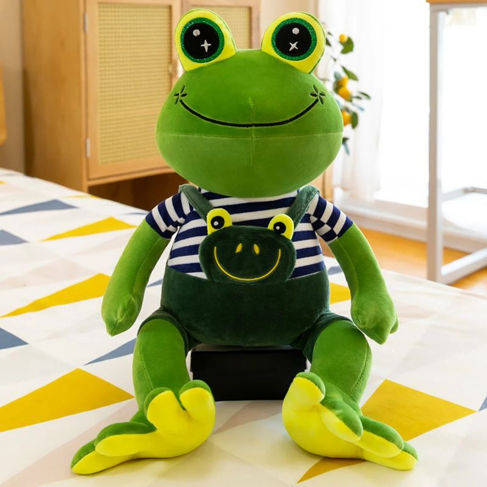 Cartoon Frog Plush