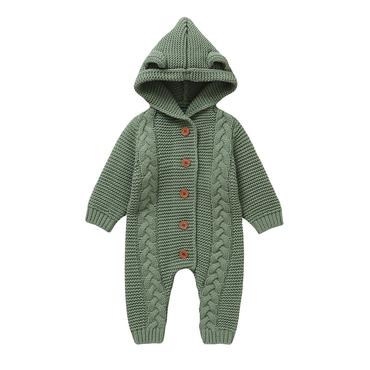 Autumn Hooded Jumpsuit