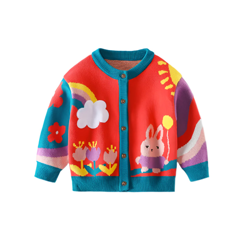 Cartoon Rabbit Autumn Top