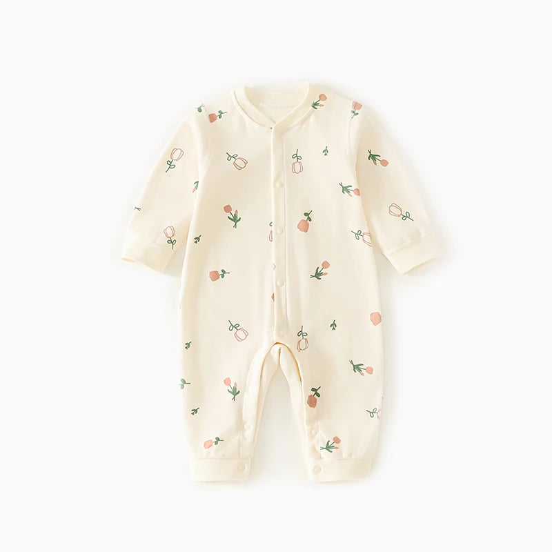 Autumn Cartoon Newborn Baby Romper