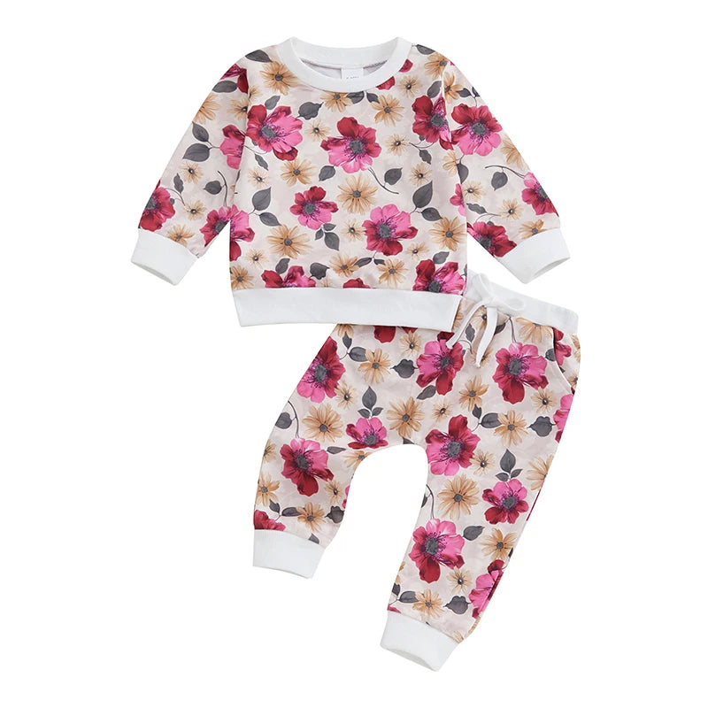 2 Piece Floral Set