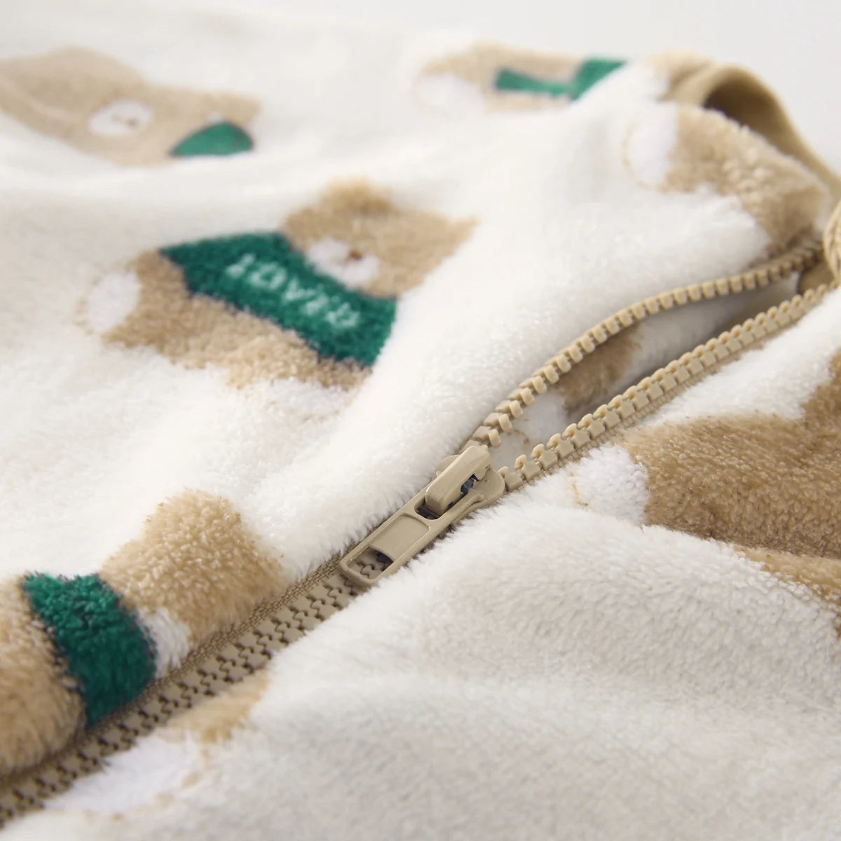 Bear Fleece Jumpsuit