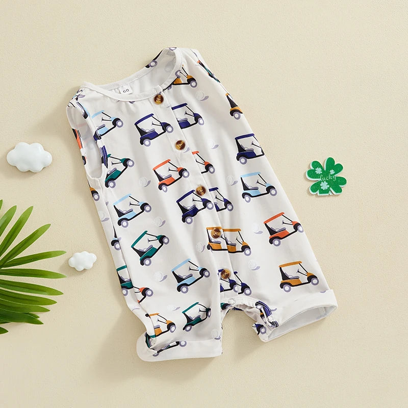 Newborn Baby Golf Romper
