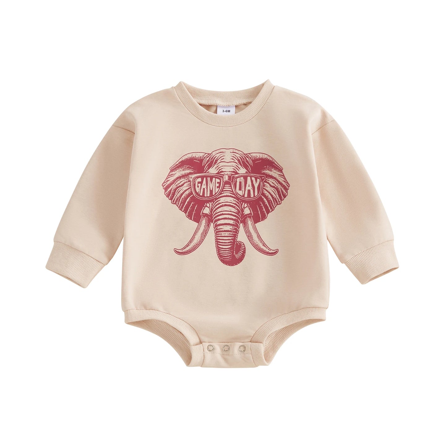 Embroidered Long Sleeve Bodysuit