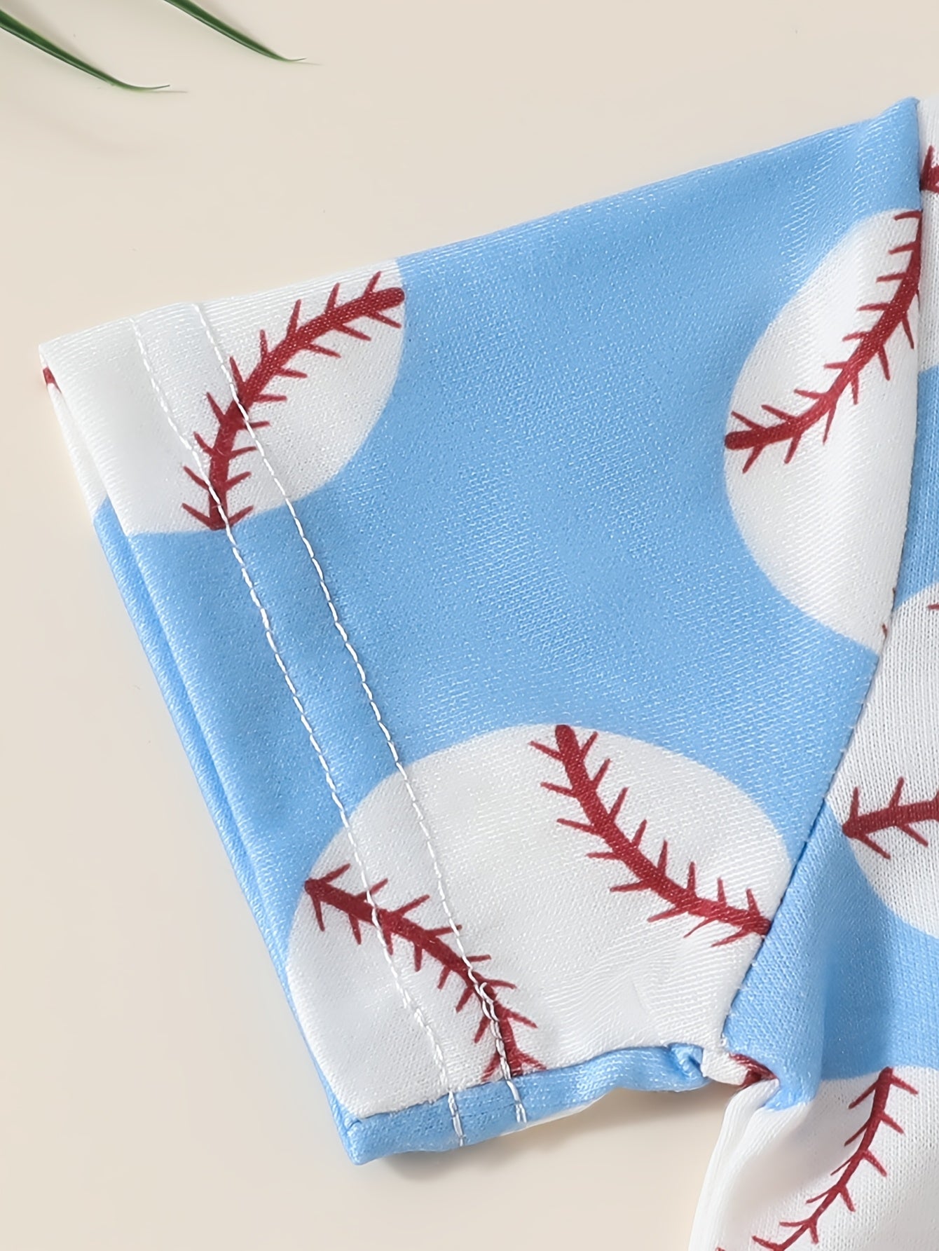 2 Piece Fashion Baseball Outfit Set