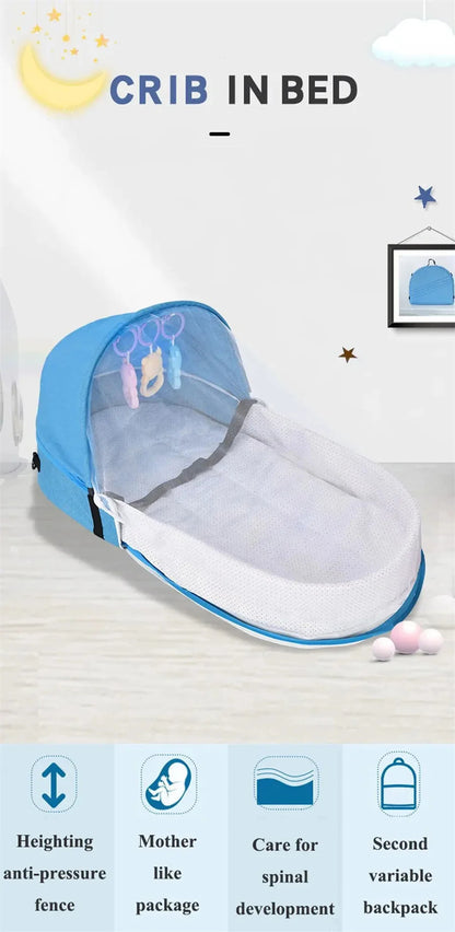 Little Giggles™ Foldable Bassinet Baby Bed