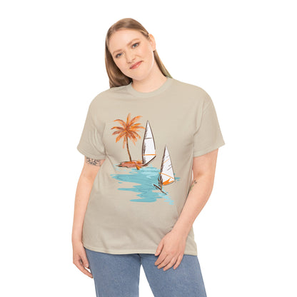 Beach Vibes Unisex Heavy Cotton Tee