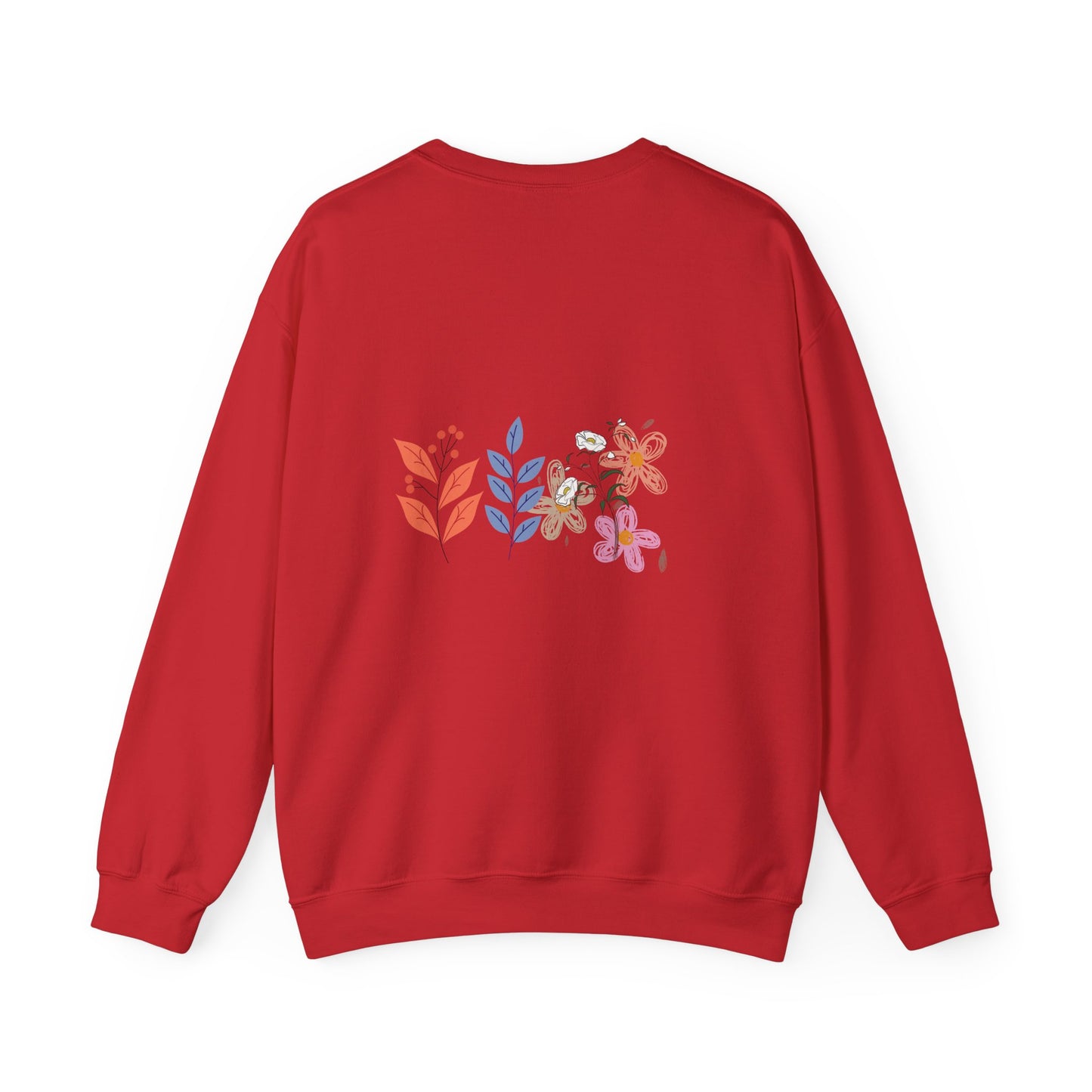 Floral Chic Artisanal Sweatshirt