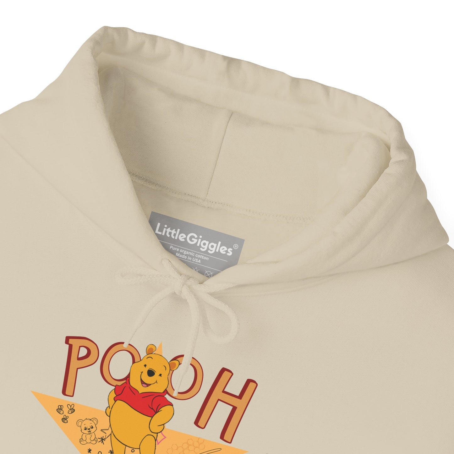 Pooh Themed Hooded Sweatshirt