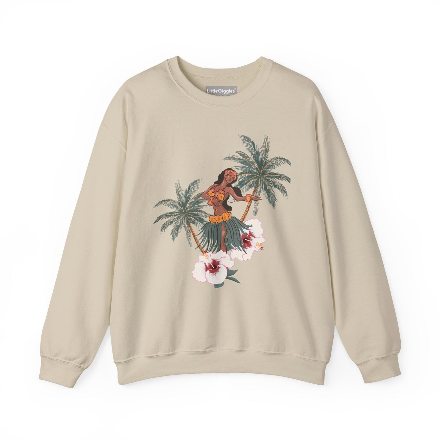 Tropical Chic Artisanal Sweatshirt