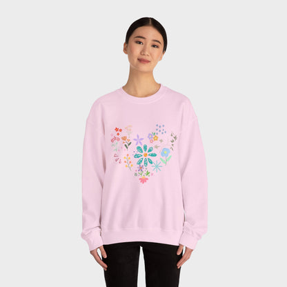 Floral Crewneck Sweatshirt