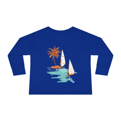 Tropical Toddler Long Sleeve Tee