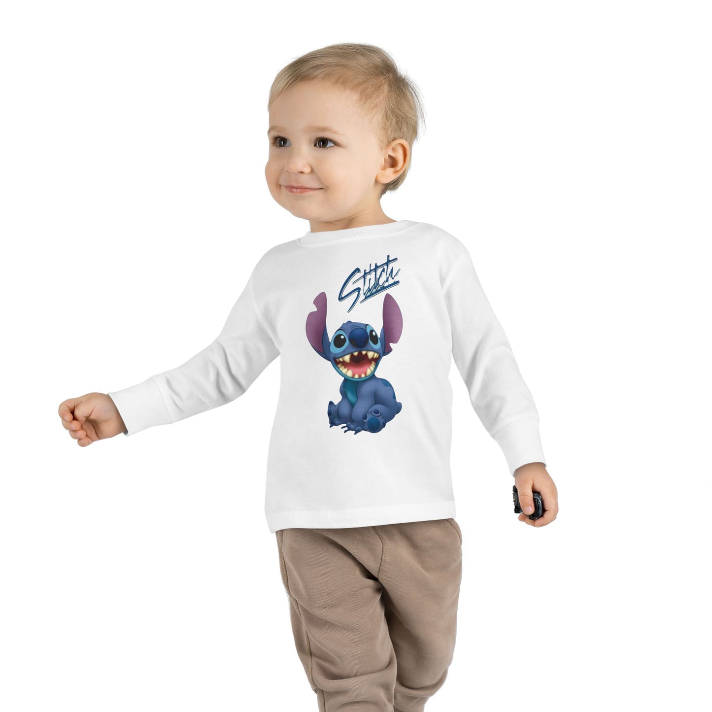 Stitched Toddler Long Sleeve Tee