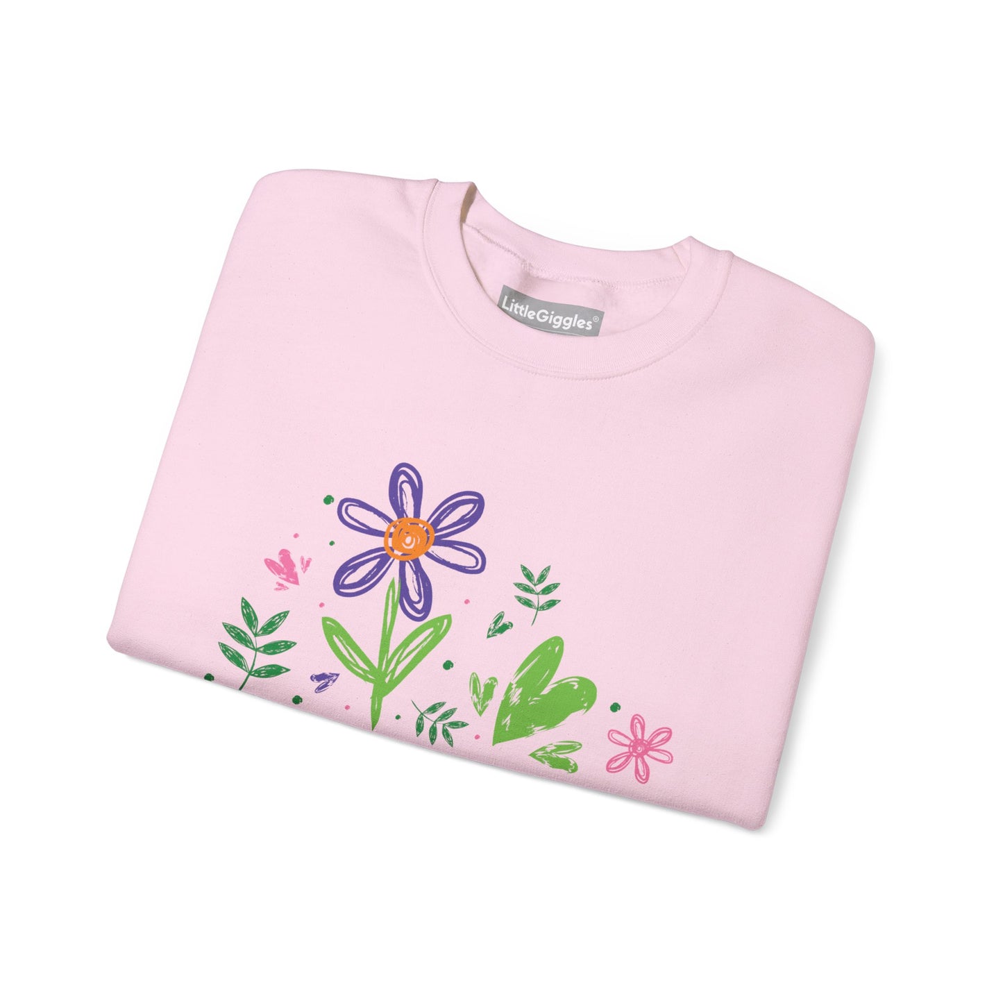 Floral Chic Artisanal Sweatshirt