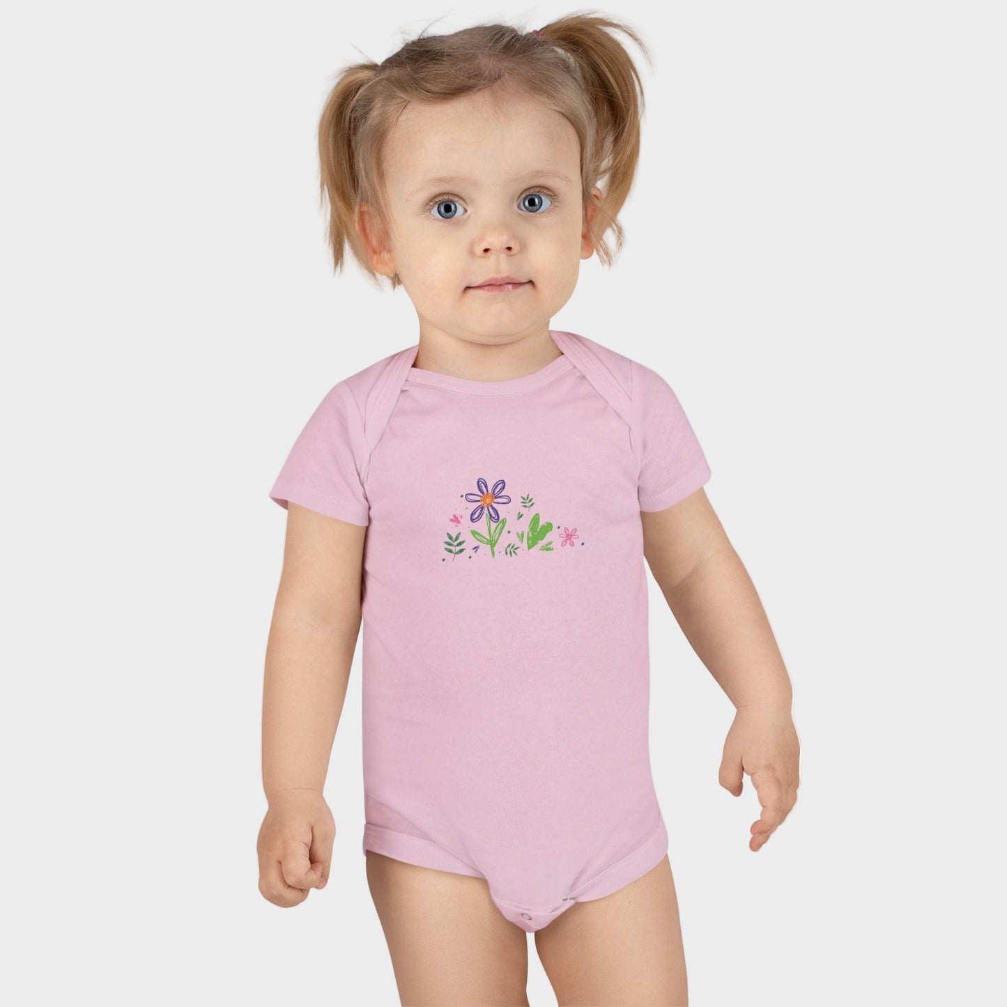 Floral Baby Onesie