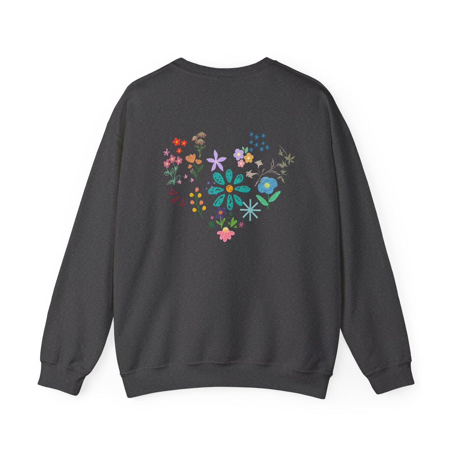 Floral Crewneck Sweatshirt