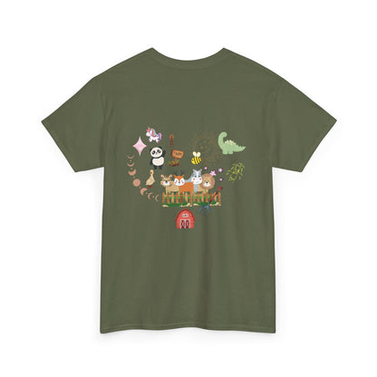 Farm Illustrations Unisex Heavy Cotton Tee