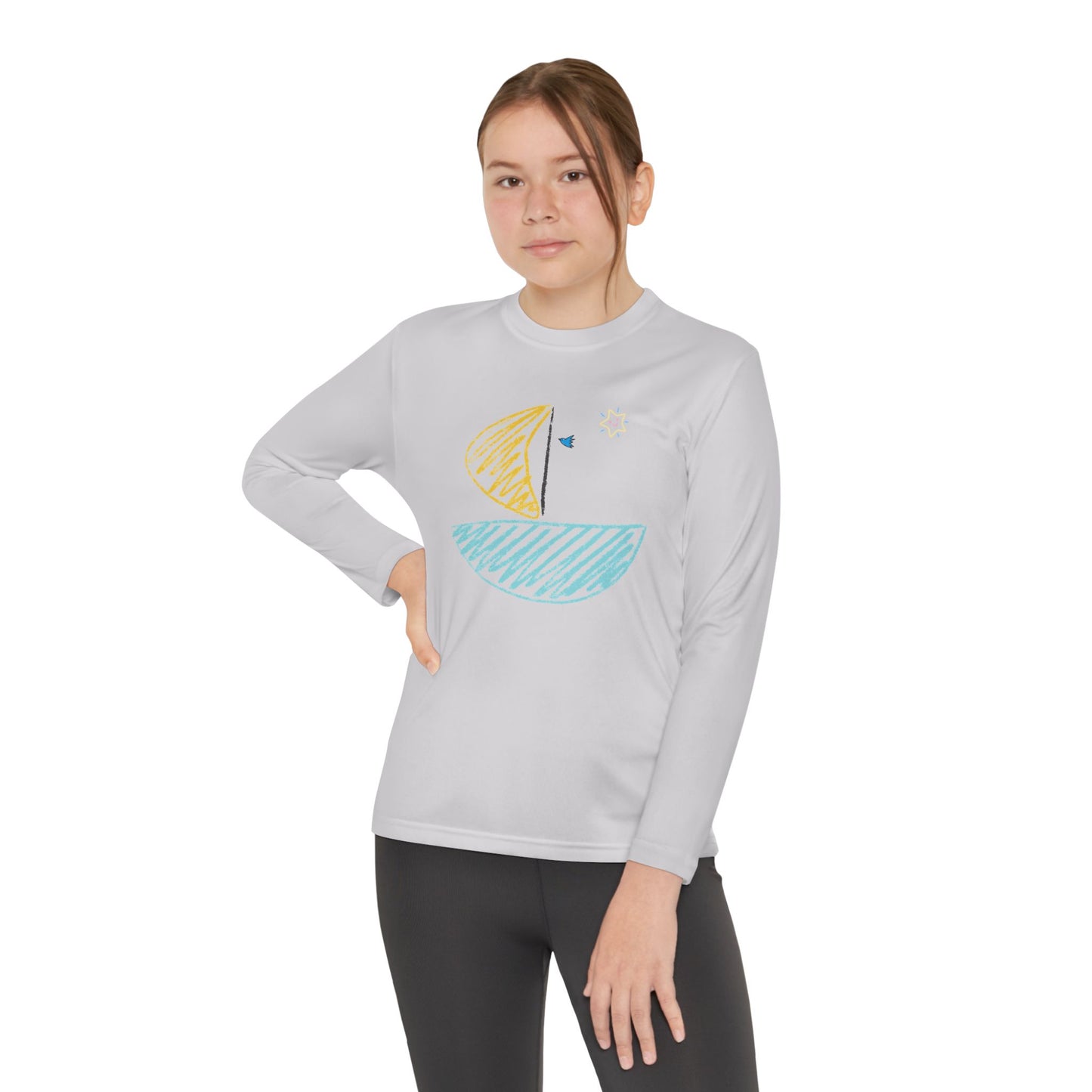 Youth Sailing Long Sleeve Tee
