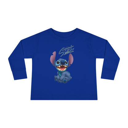 Stitched Toddler Long Sleeve Tee