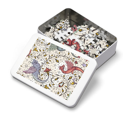 Kids Educational Jigsaw Puzzle with Tin