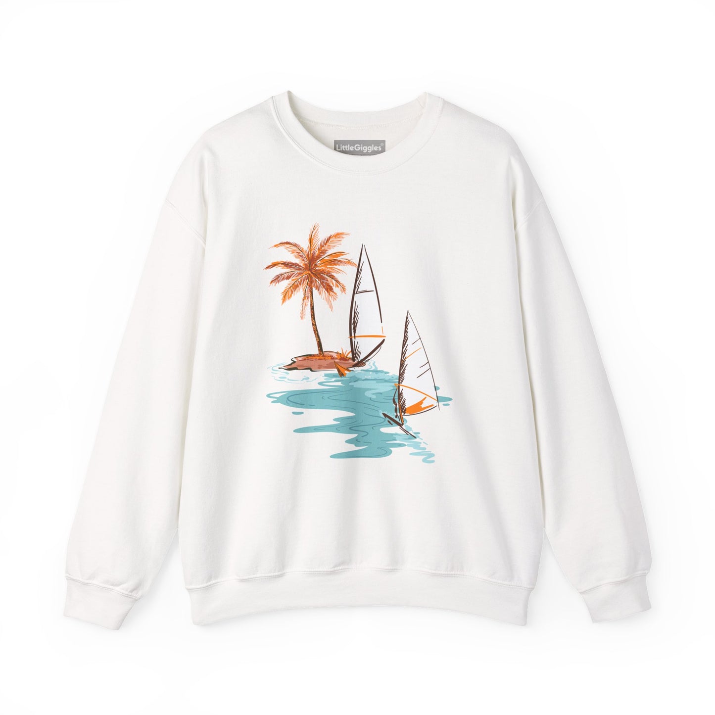 Tropical Chic Artisanal Sweatshirt
