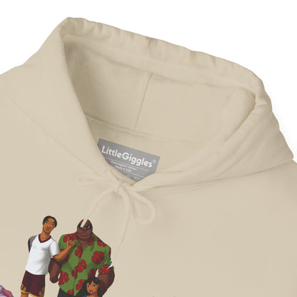 Cozy Family Themed Hooded Sweatshirt