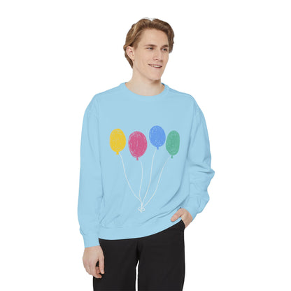 Colorful Balloon Design Unisex Sweatshirt