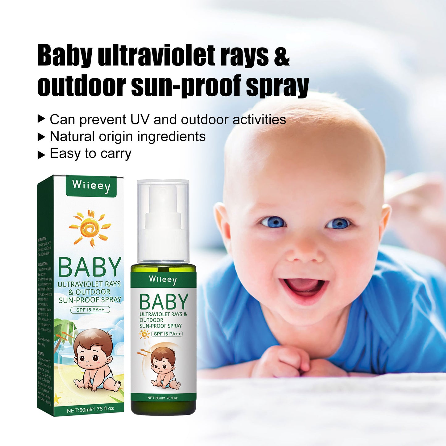 Baby Ultraviolet Rays & Outdoor Sun-Proof Spray