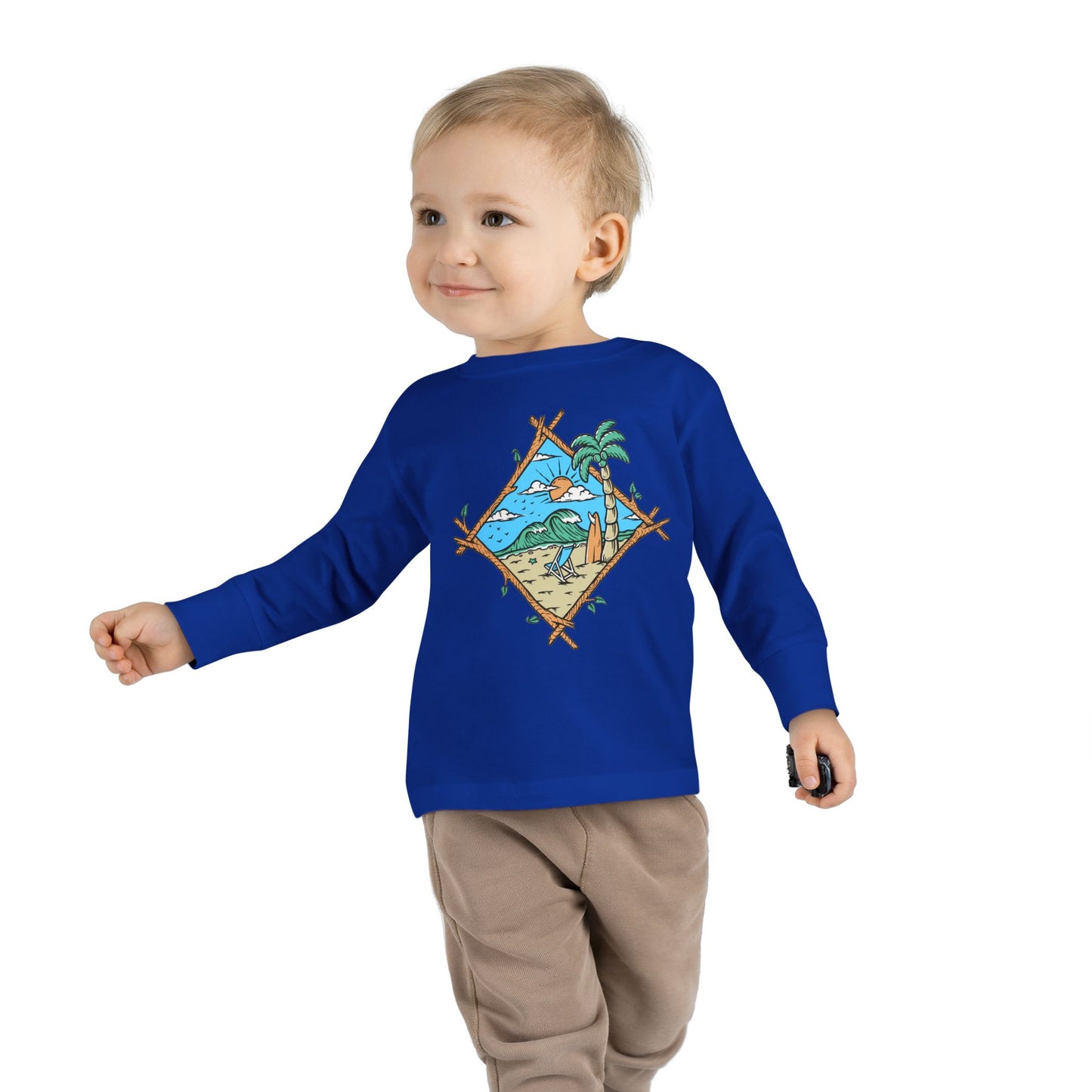 Tropical Toddler Long Sleeve Tee