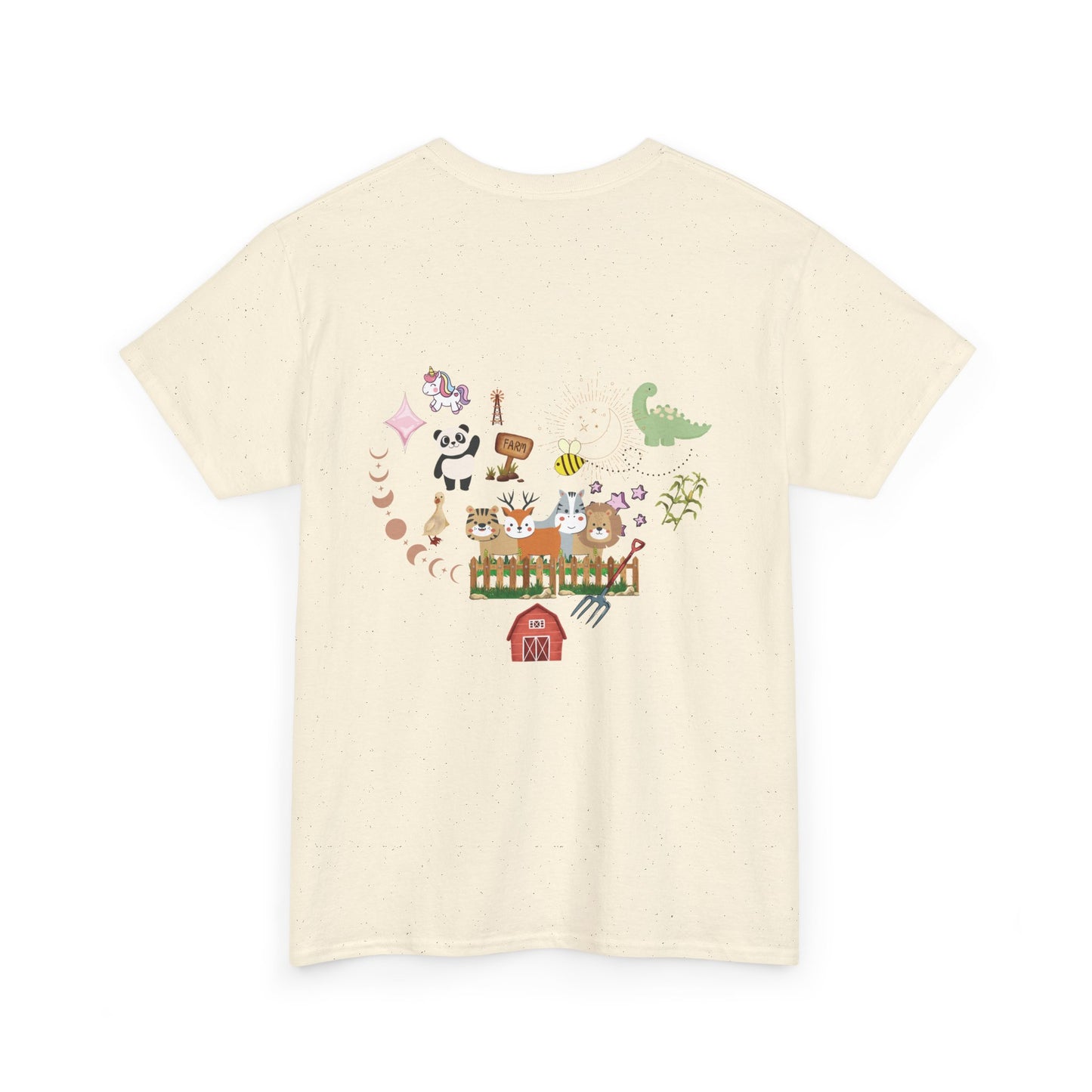 Farm Illustrations Unisex Heavy Cotton Tee