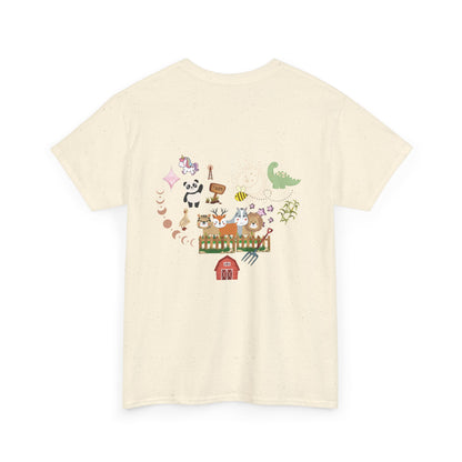 Farm Illustrations Unisex Heavy Cotton Tee