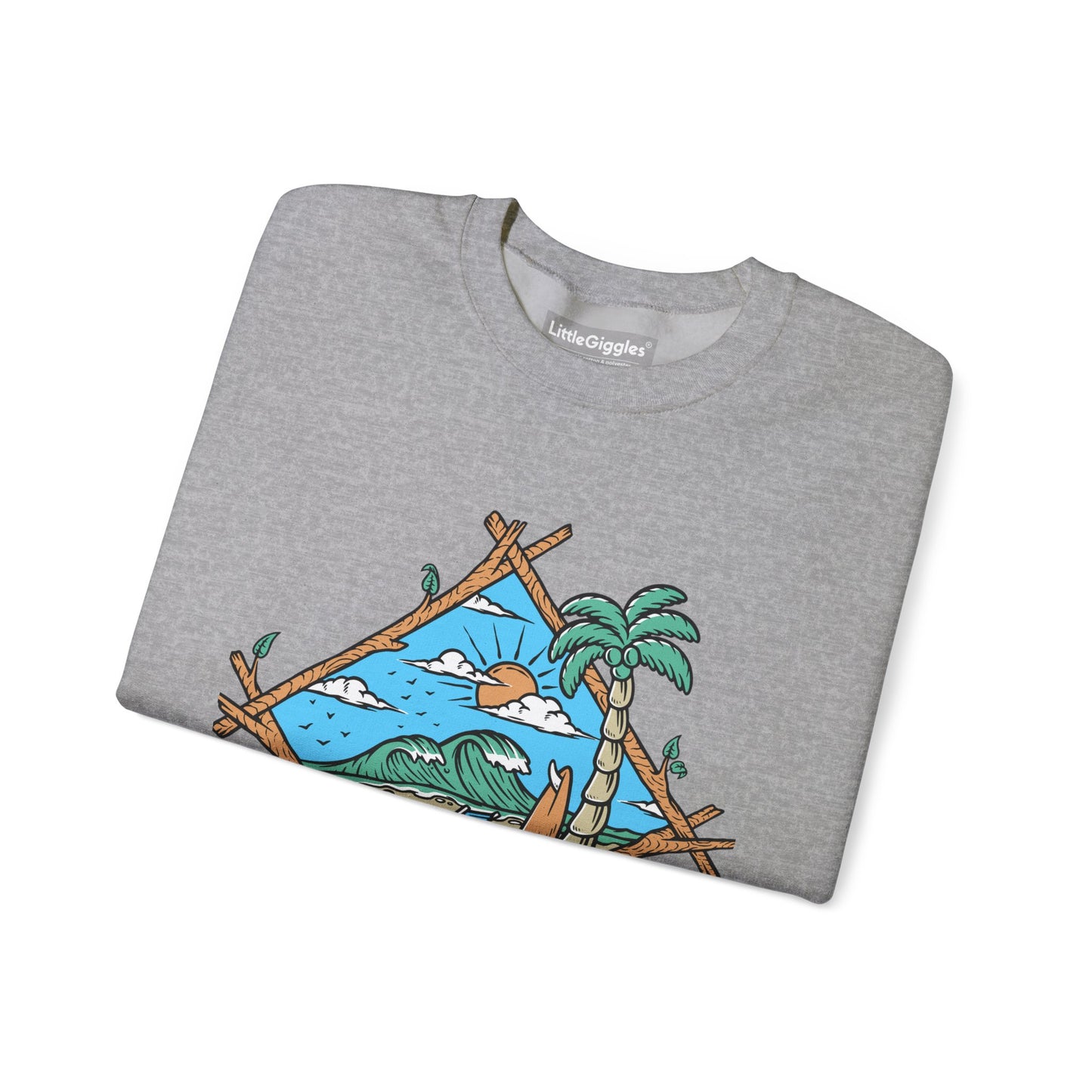 Beach Vibes Crewneck Sweatshirt