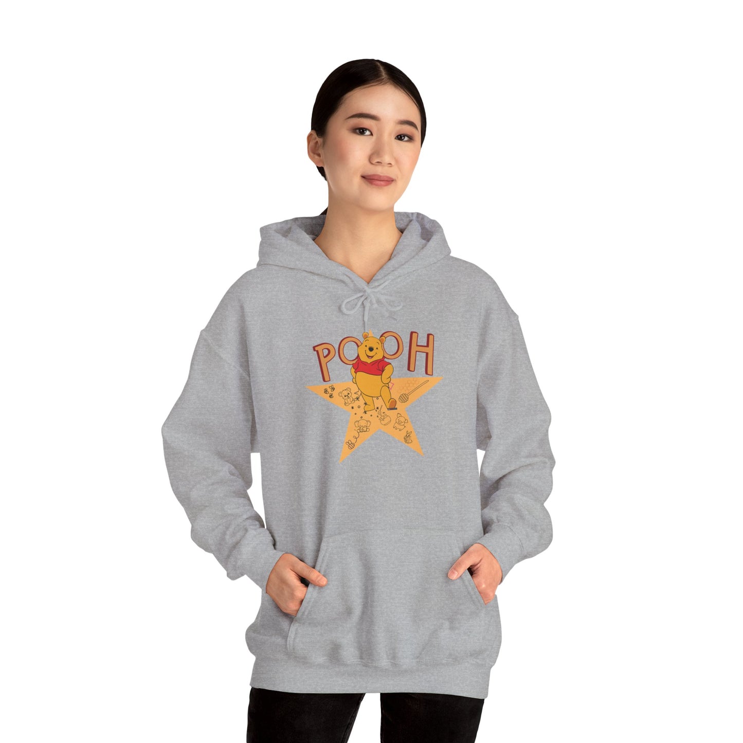 Pooh Themed Hooded Sweatshirt