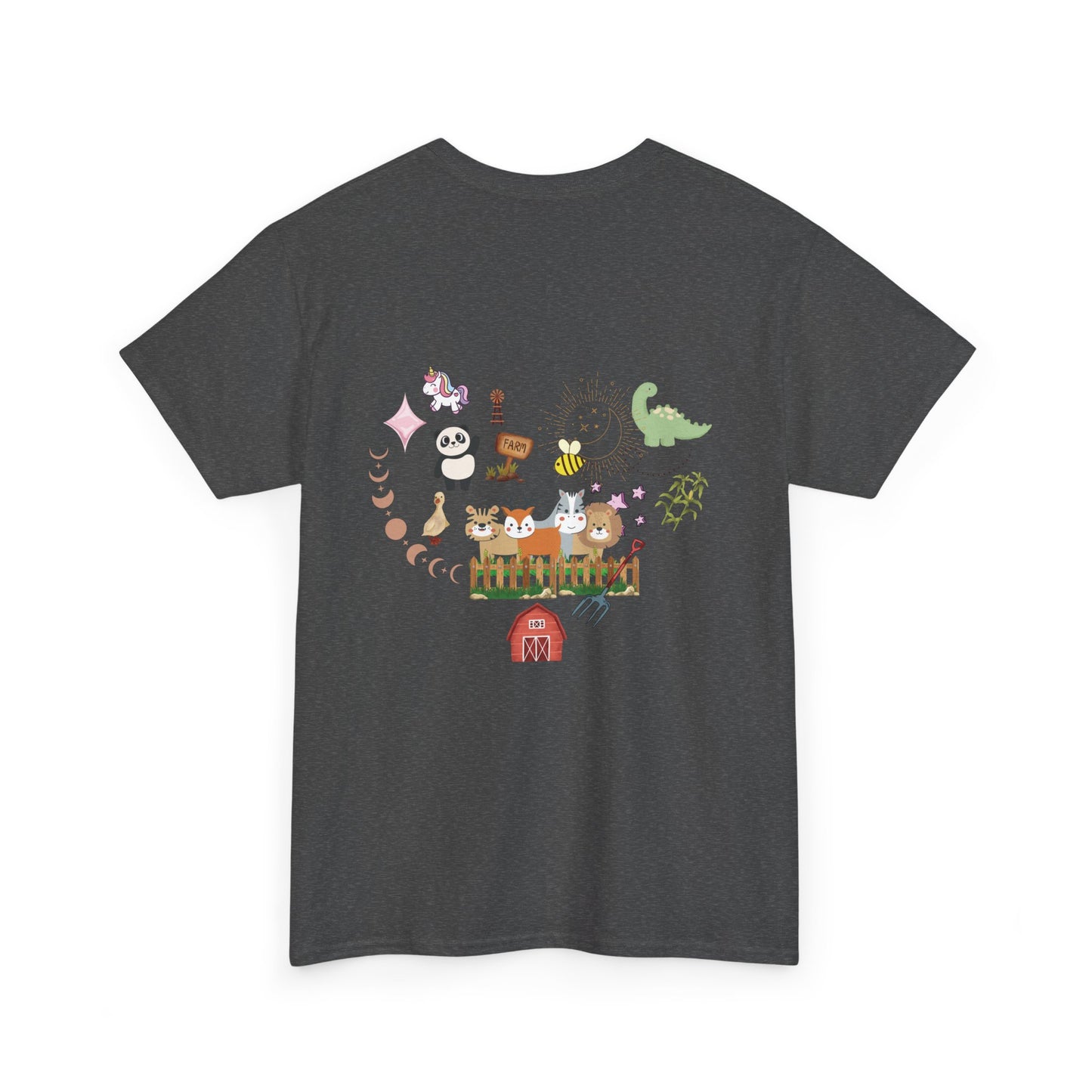 Farm Illustrations Unisex Heavy Cotton Tee