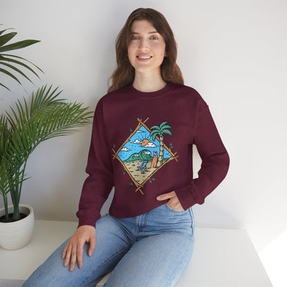 Beach Vibes Crewneck Sweatshirt