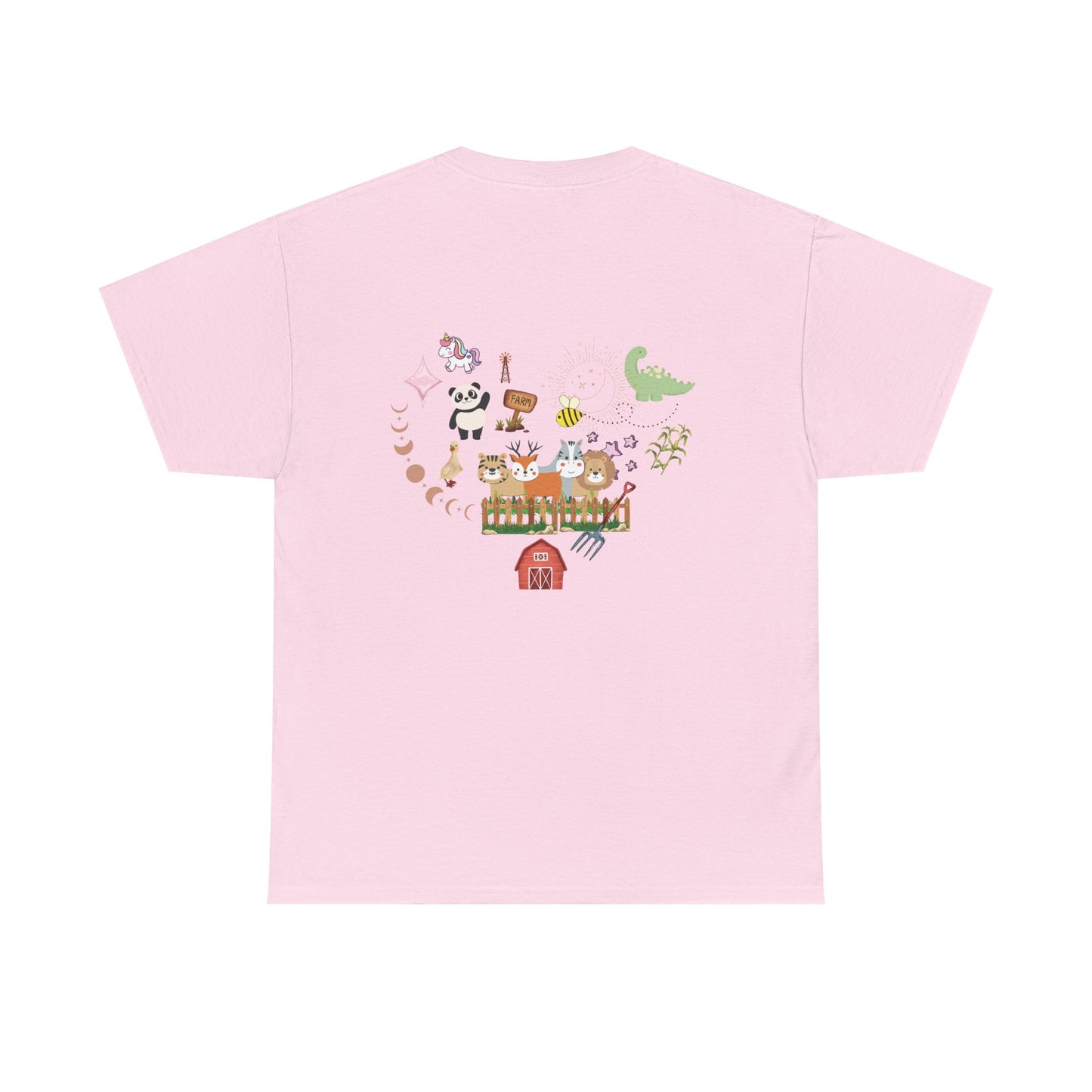 Farm Illustrations Unisex Heavy Cotton Tee