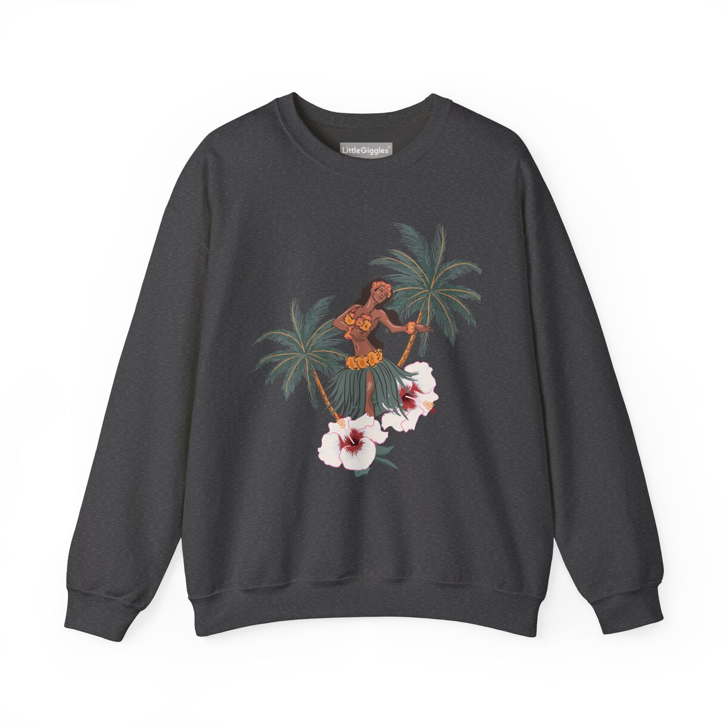 Tropical Chic Artisanal Sweatshirt