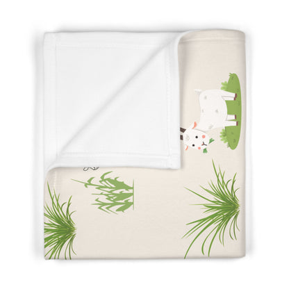 Farm Animal Baby Blanket