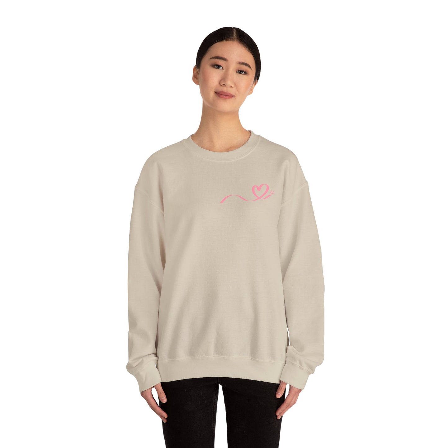 Heart Crewneck Sweatshirt