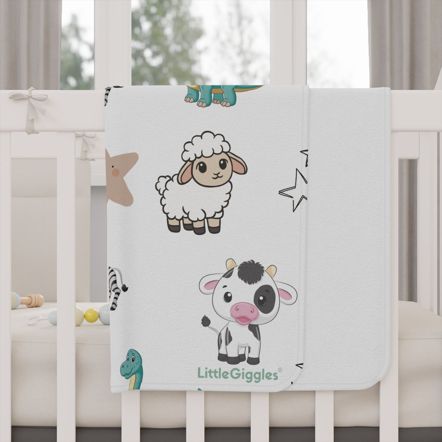 Animal Toddler Blanket