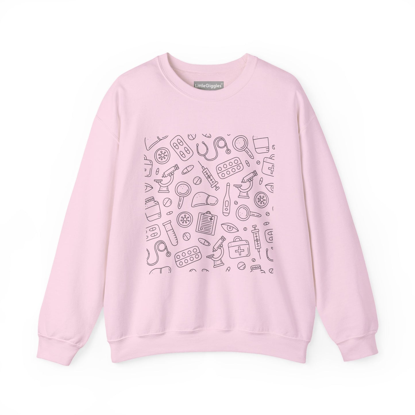 Doodle Chic Artisanal Sweatshirt
