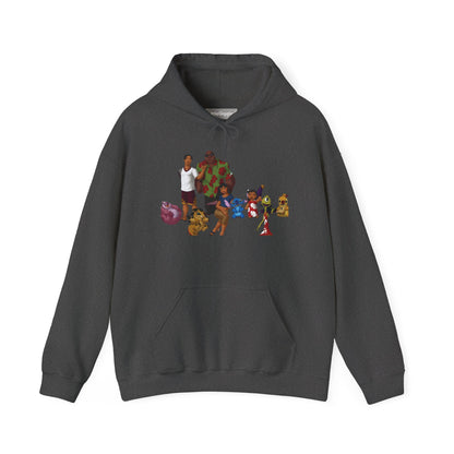 Cozy Family Themed Hooded Sweatshirt