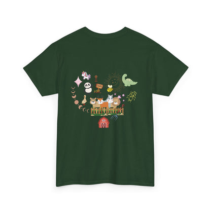 Farm Illustrations Unisex Heavy Cotton Tee