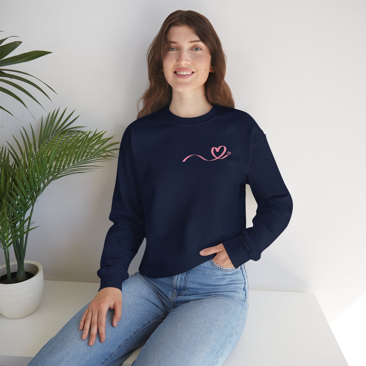 Heart Crewneck Sweatshirt