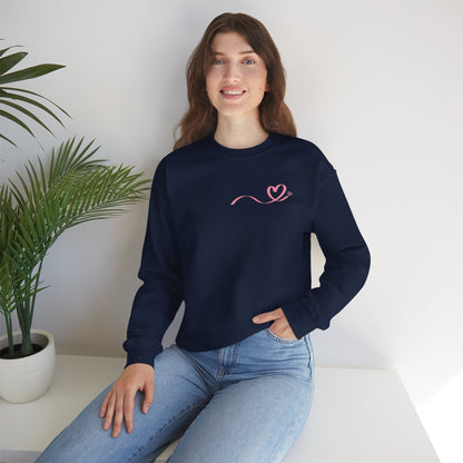 Heart Crewneck Sweatshirt