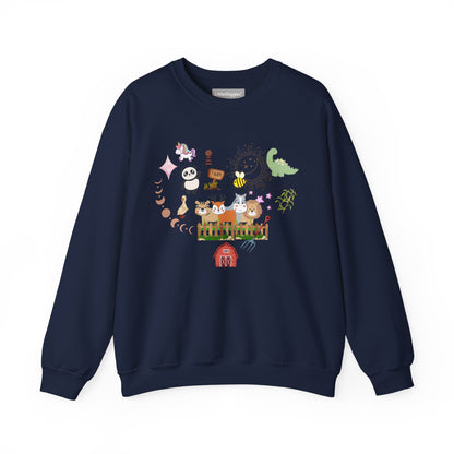 Farm Animal Crewneck Sweatshirt