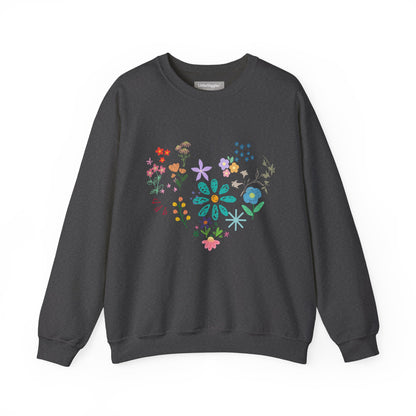 Floral Crewneck Sweatshirt