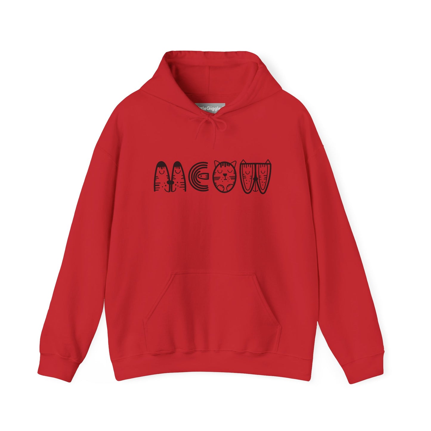 Cozy Meow Themed Hoodie