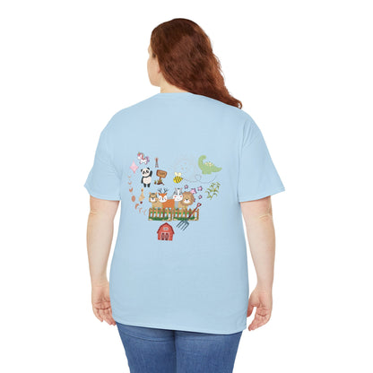 Farm Illustrations Unisex Heavy Cotton Tee
